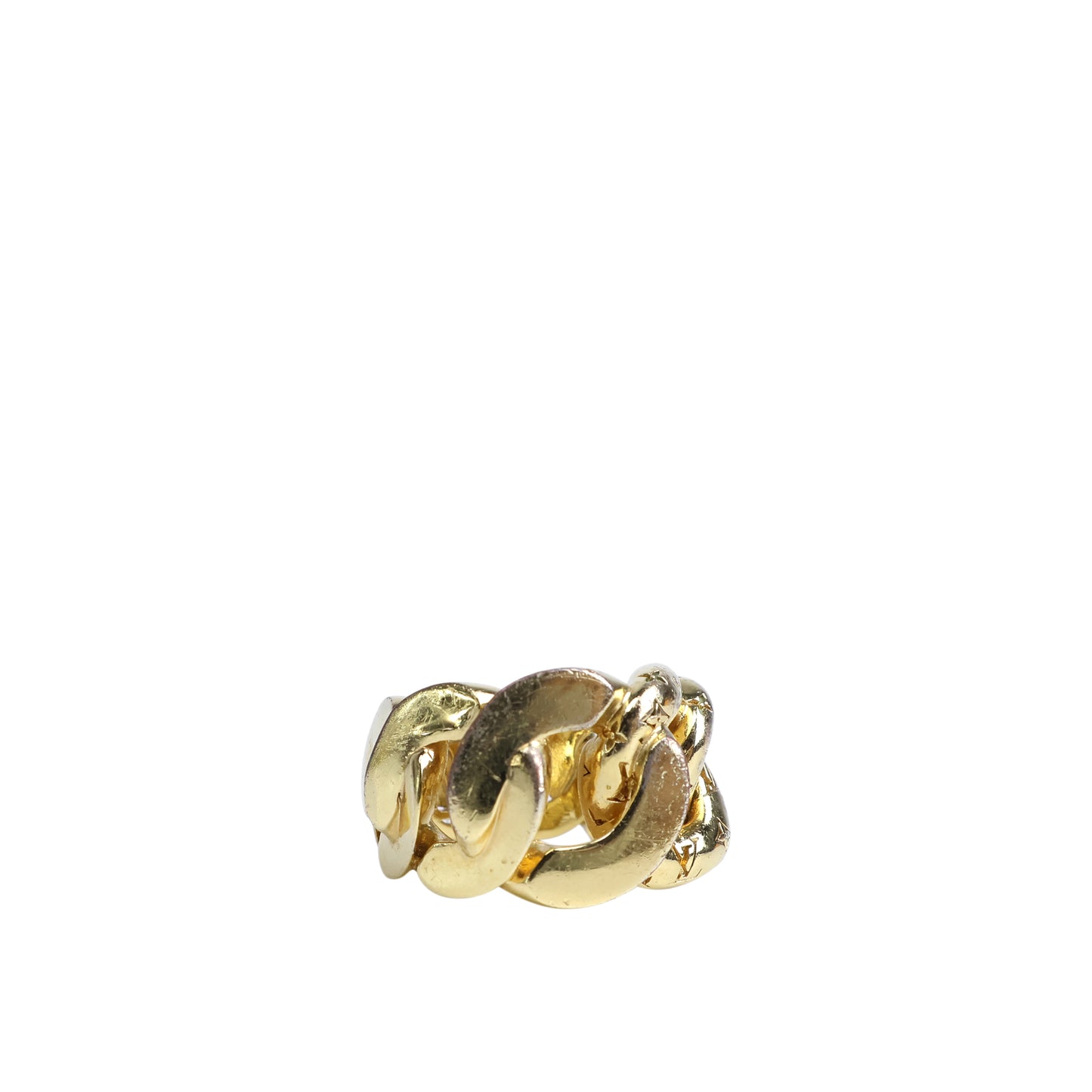 Louis Vuitton Chain Ring Gold