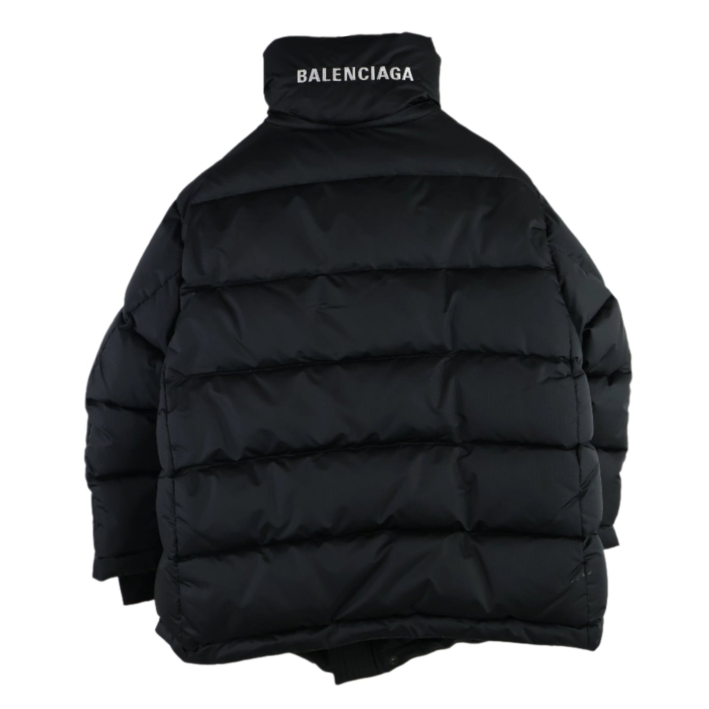 Balenciaga Archetype Logo Down Jacket Black