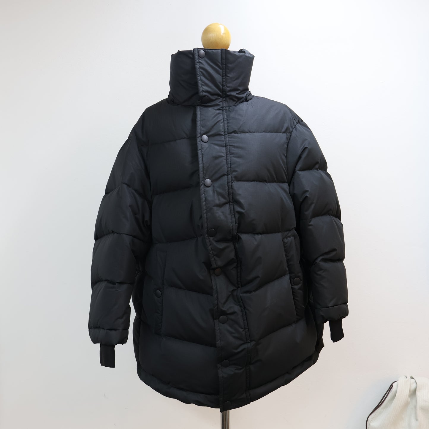 Balenciaga Archetype Logo Down Jacket Black