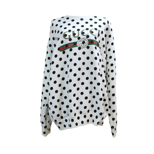 Gucci Sweater Polka Dot Logo