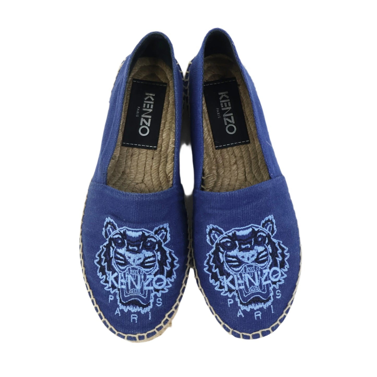 Kenzo Espadrille Canvas Blue 36