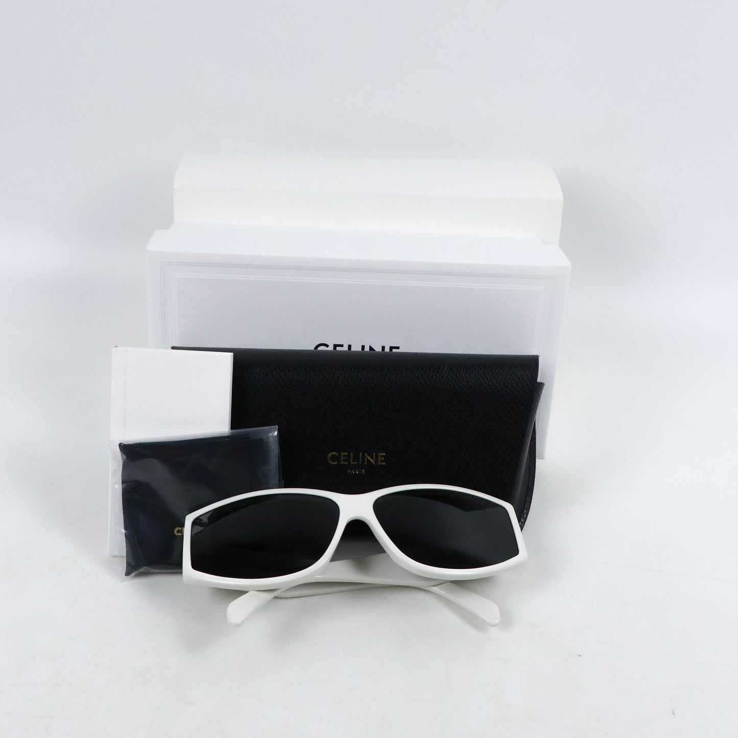 Celine Sunglasses White Frame