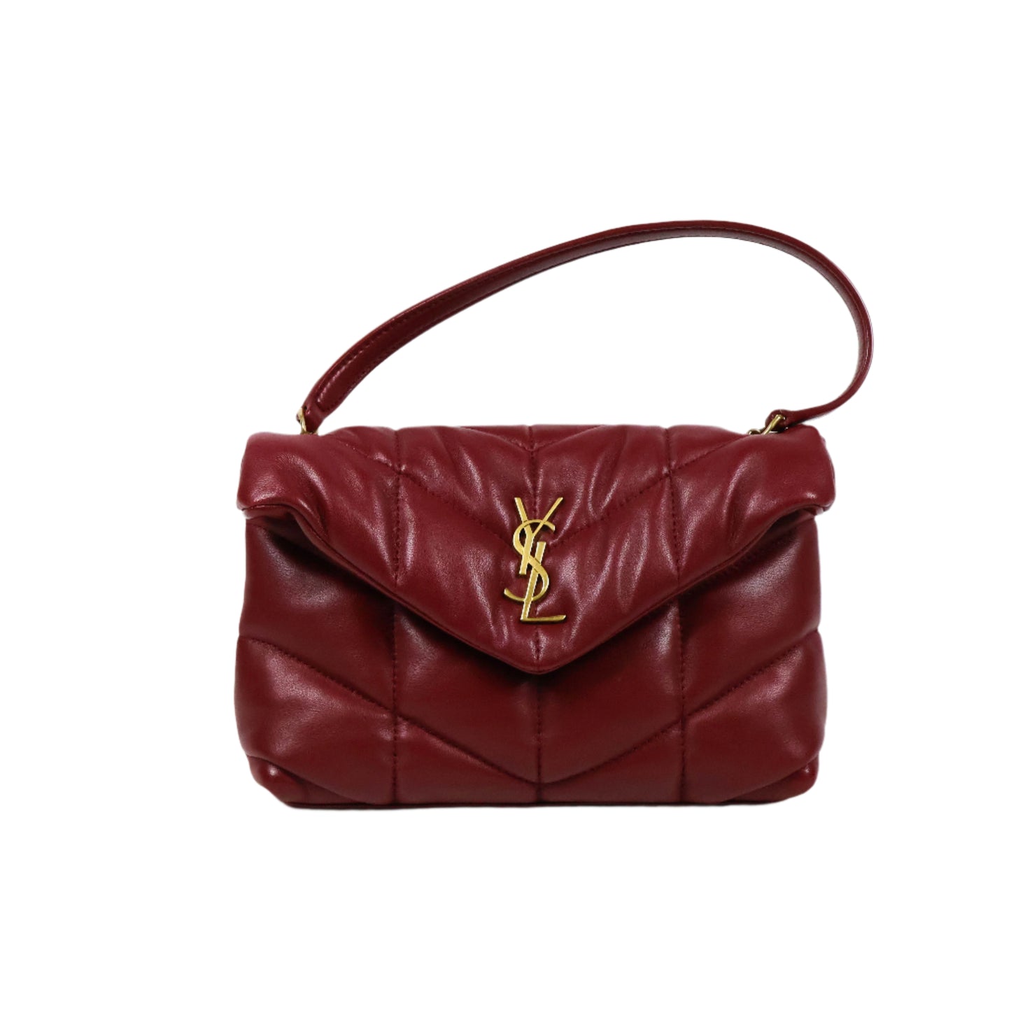 Saint Laurent Mini Bag Puffy Red