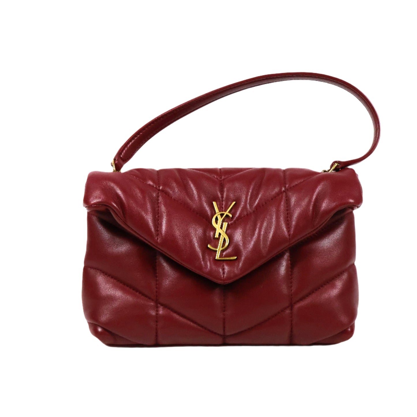 Saint Laurent Mini Bag Puffy Red