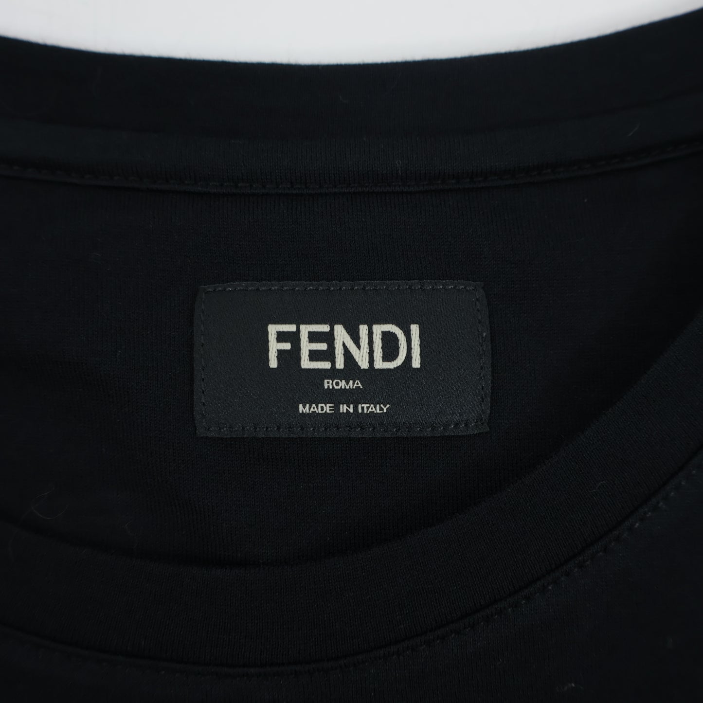 Fendi T-Shirt Black Monster