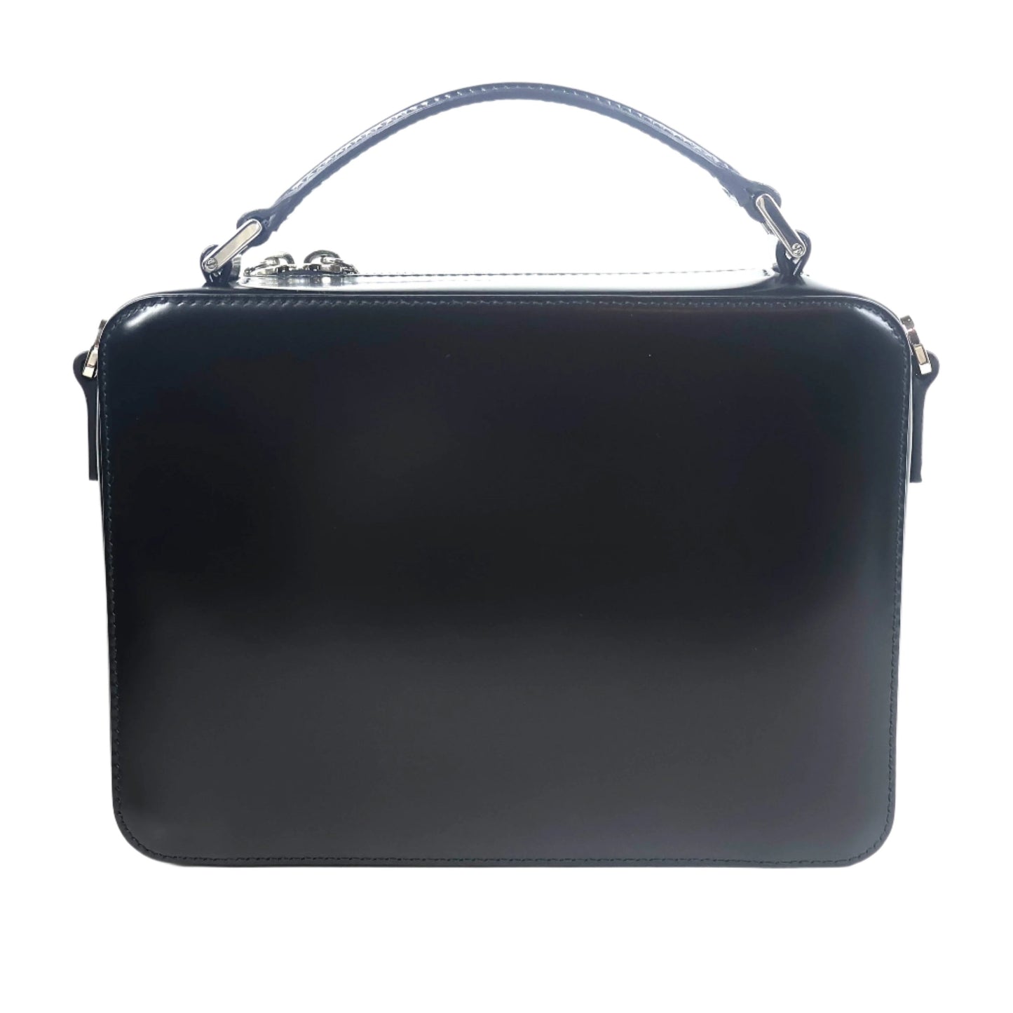 Prada Medium Brique Brushed Leather Bag