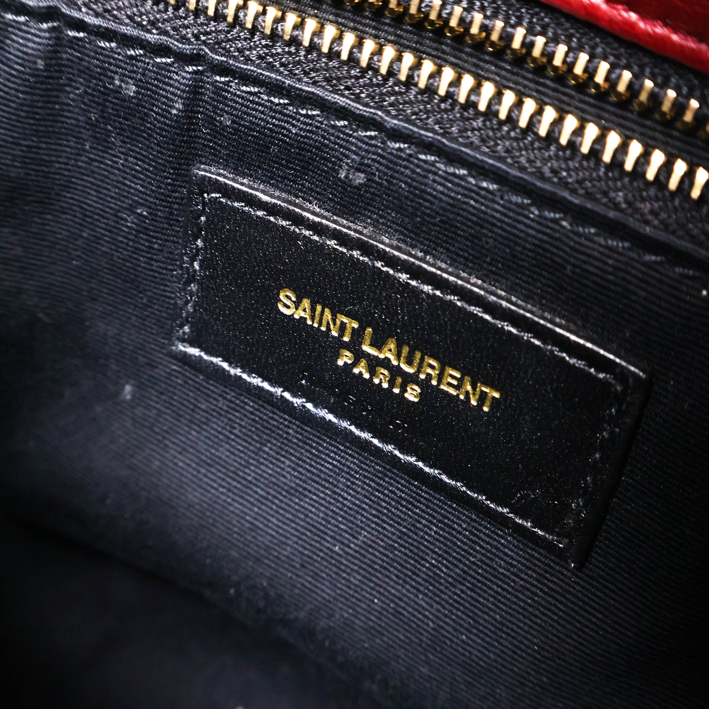 Saint Laurent Mini Bag Puffy Red