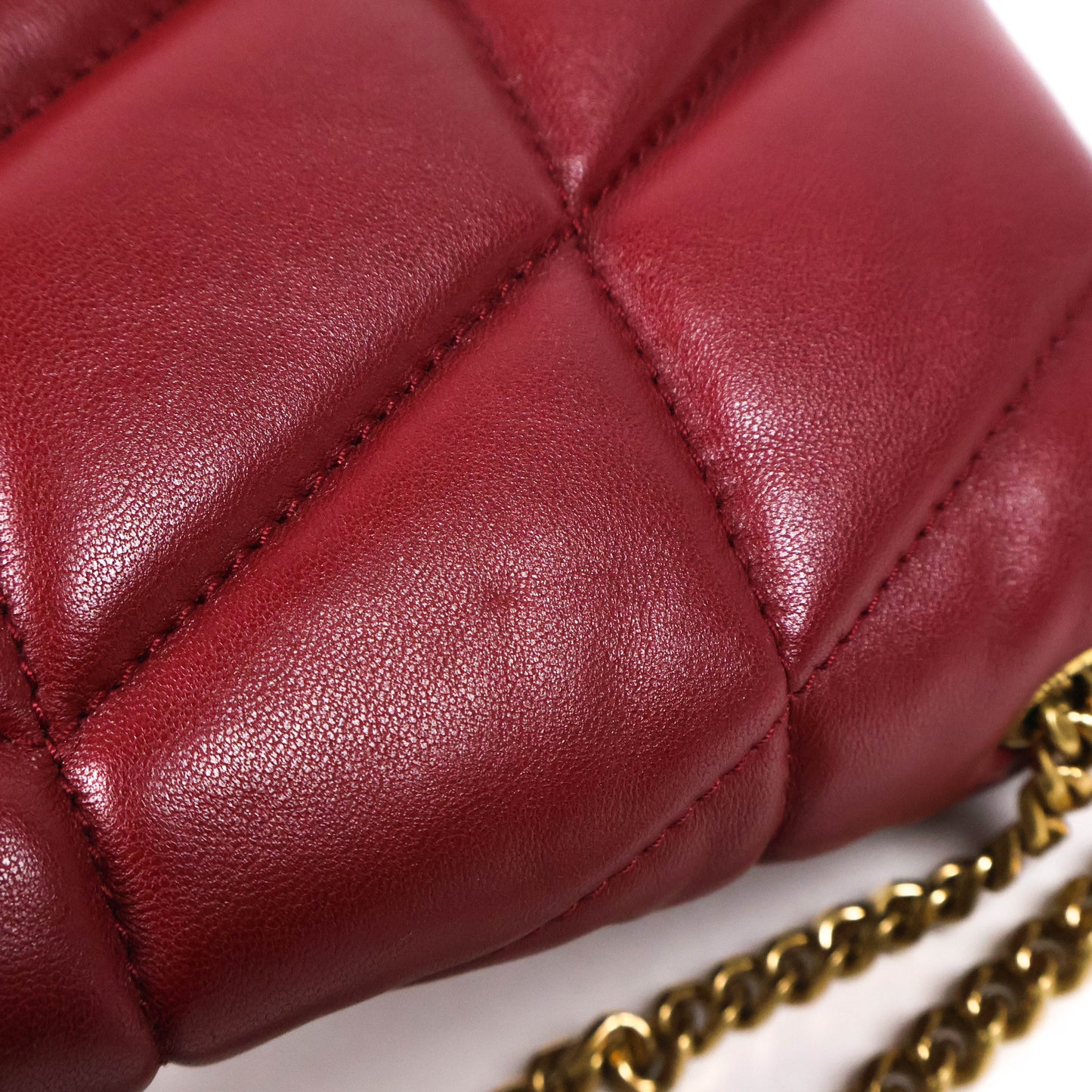 Saint Laurent Mini Bag Puffy Red