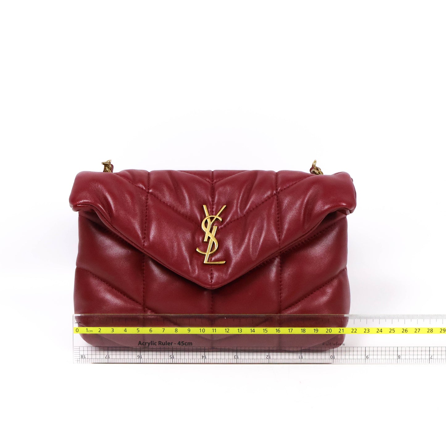 Saint Laurent Mini Bag Puffy Red