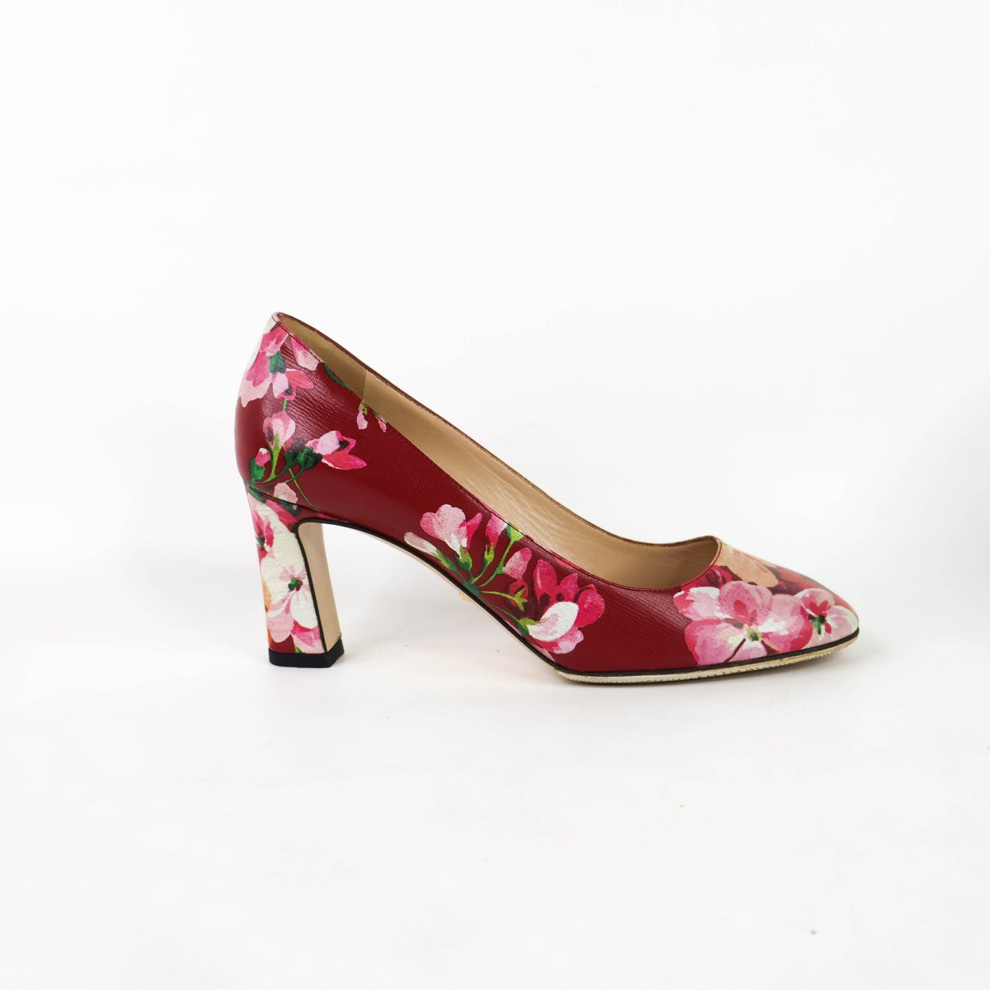 Gucci Pumps Flower Red 37.5