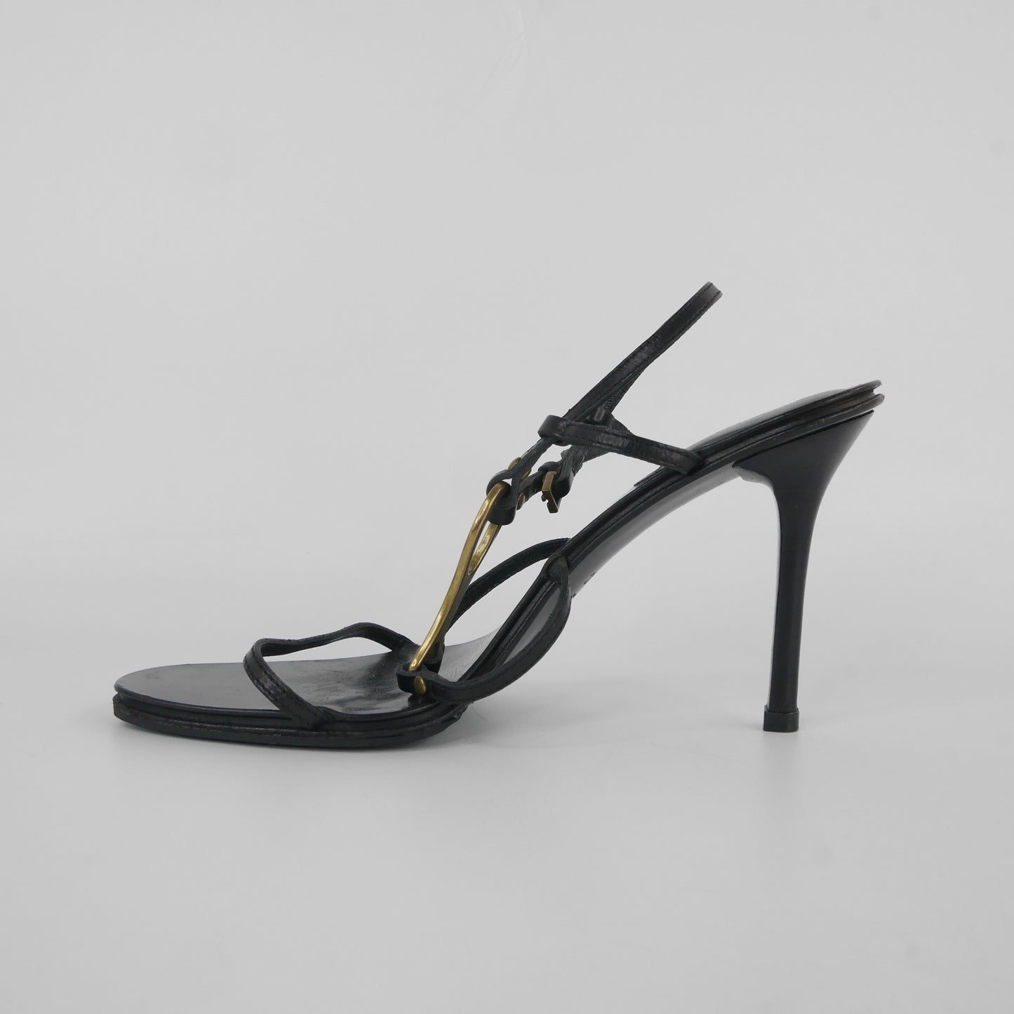 Gucci Sling Back Heels Black