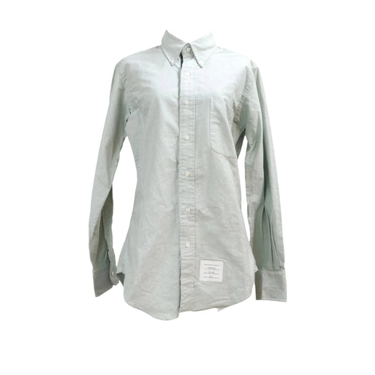 Thom Browne Cotton Shirt Green