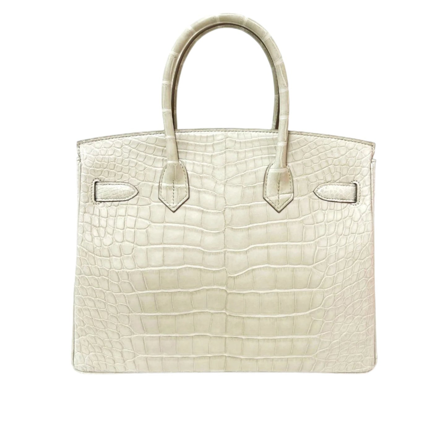 Hermes Birkin 30 Croc Beton GHW