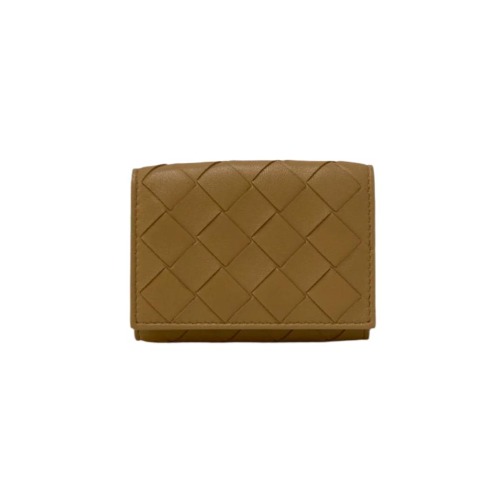 Bottega Short Wallet Caramel