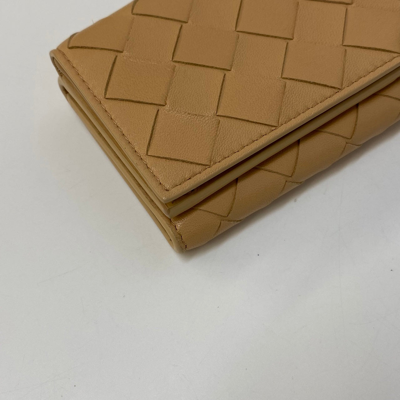 Bottega Short Wallet Caramel