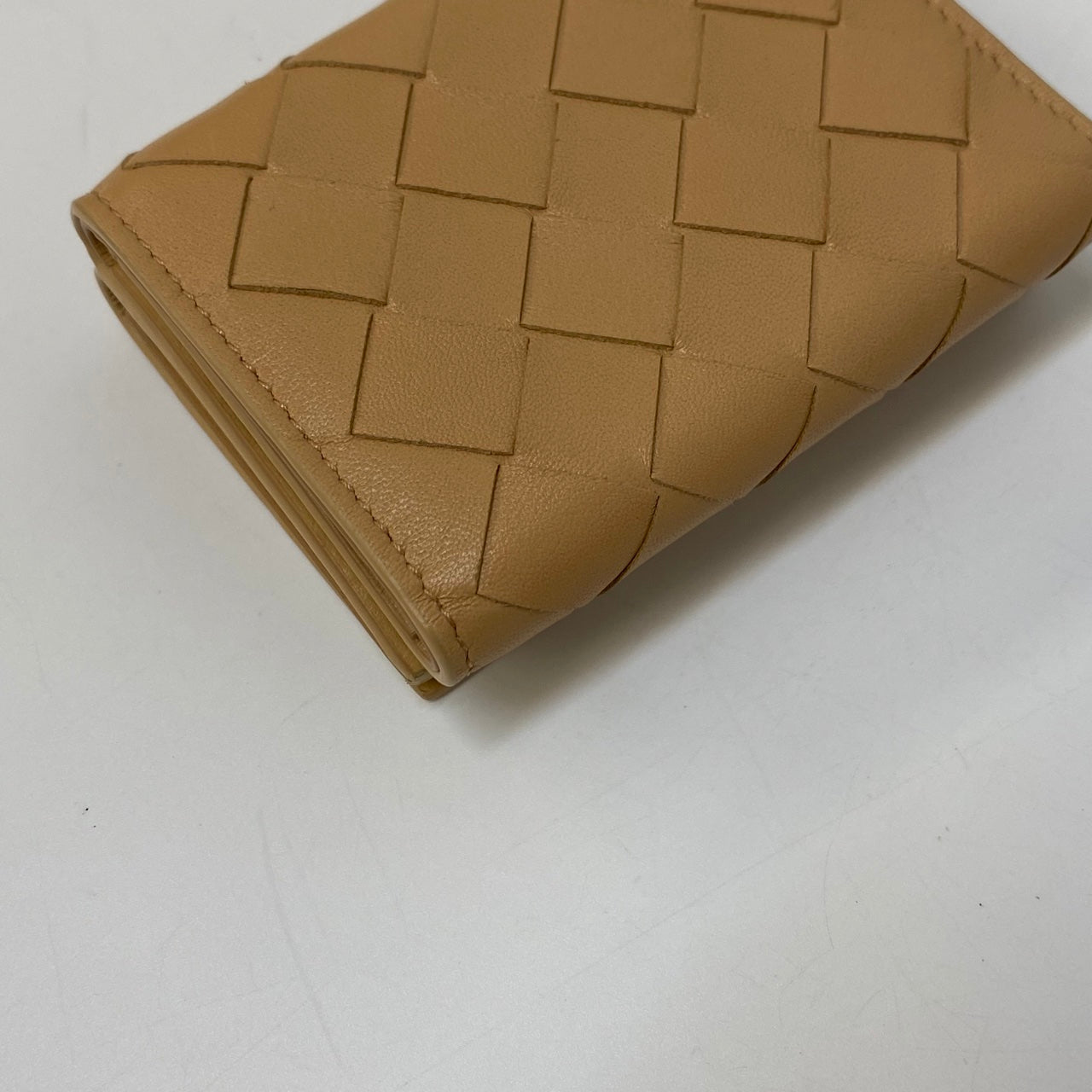 Bottega Short Wallet Caramel