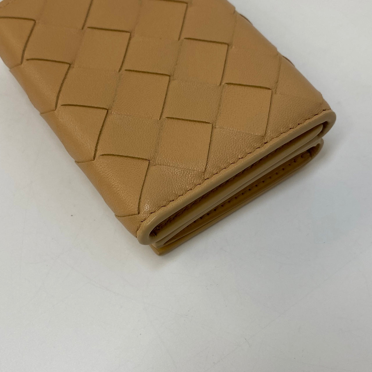 Bottega Short Wallet Caramel