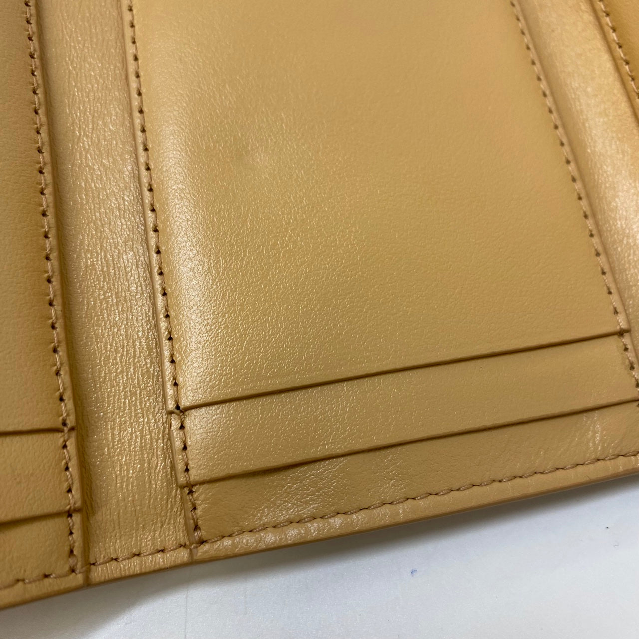 Bottega Short Wallet Caramel