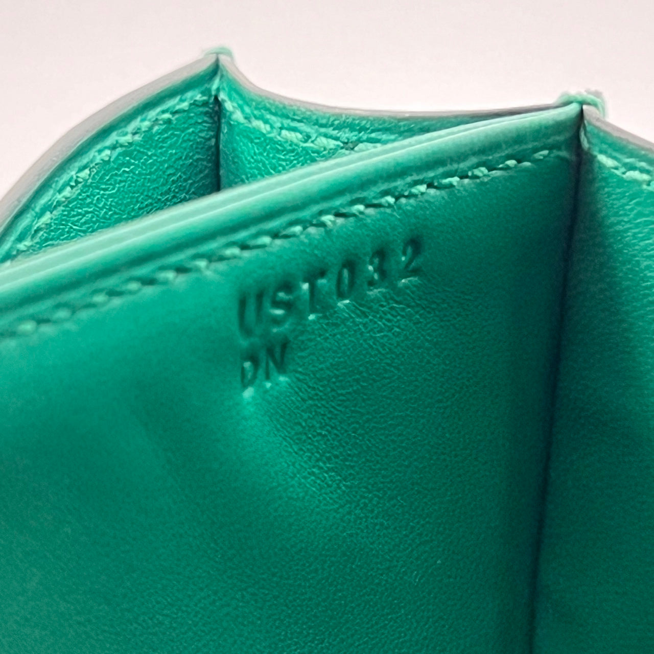 Hermes Shiny Alligator Constance 18 Vert Jade