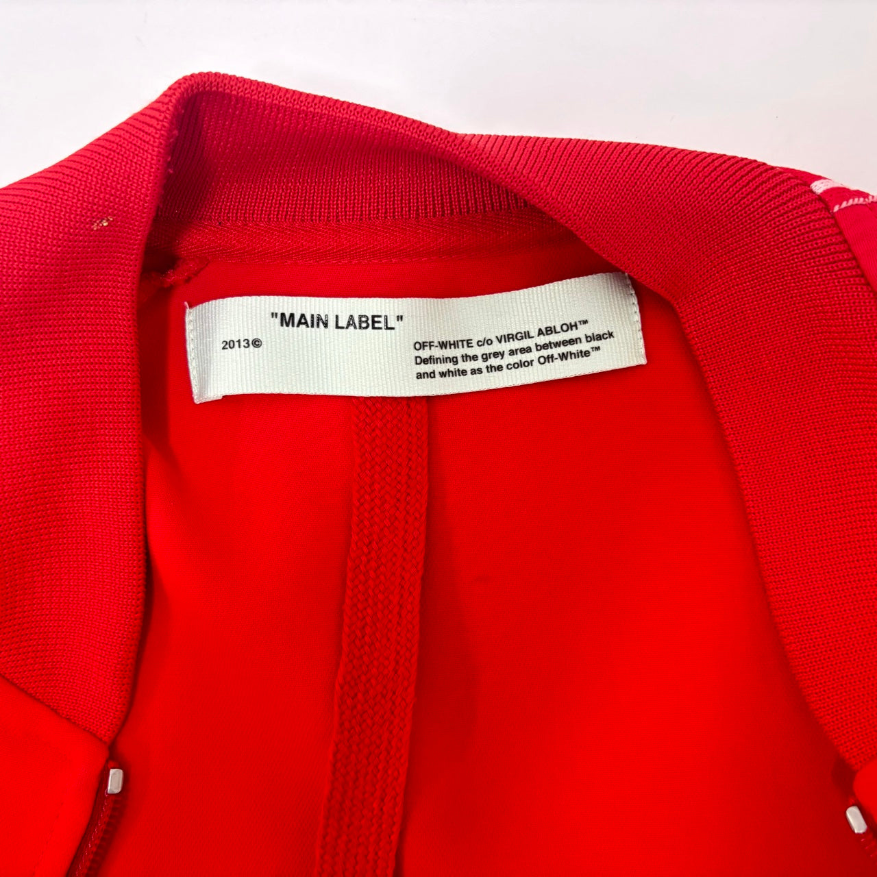 Off White Jacket Red